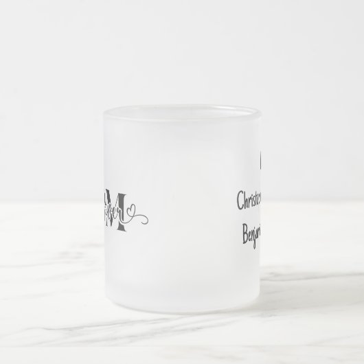 Gepersonaliseerde Best Ever Moeder Moederdag Matglas Koffiemok (Center)