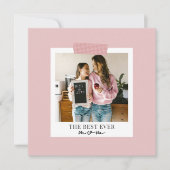 Gepersonaliseerde Best Ever Mom Foto Moederdag (Voorkant)