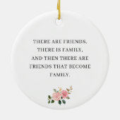 Gepersonaliseerde Best Friend Print, Best Friend G Keramisch Ornament (Achterkant)