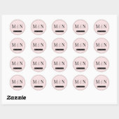 Gepersonaliseerde Best Friends Monogram Sticker (Vel)
