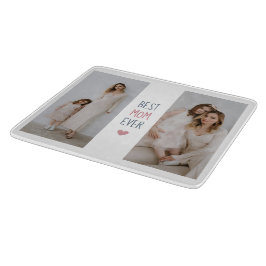 Gepersonaliseerde 'Best Mom Ever' snijplank