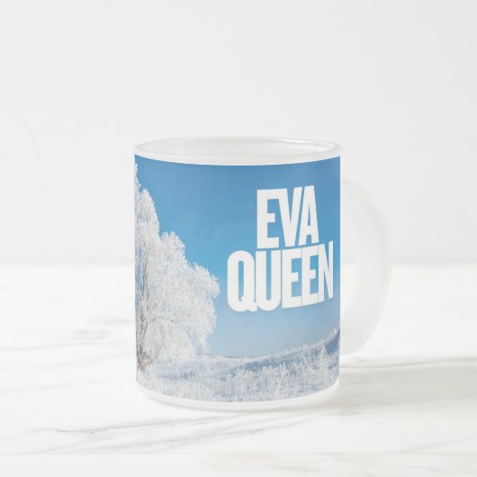 Gepersonaliseerde best – Thanksgiving Mok" Matglas Koffiemok (Voorkant rechts)