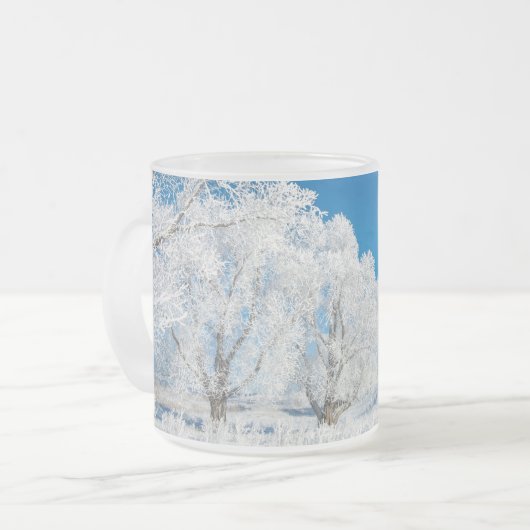 Gepersonaliseerde best – Thanksgiving Mok" Matglas Koffiemok (Voorkant links)