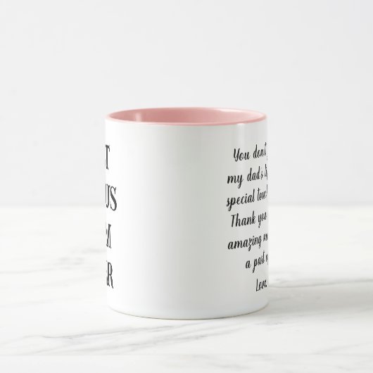 Gepersonaliseerde beste Bonus moeder ooit Mok (Midden)