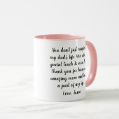 Gepersonaliseerde beste Bonus moeder ooit Mok (Voorkant rechts)