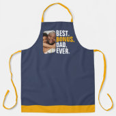 Gepersonaliseerde beste bonus vader ooit stiefvade schort (Voorkant)