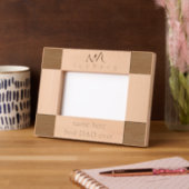 Gepersonaliseerde Beste DAD Ooit Iceberg Line Art Gegraveerde Lijstjes (Links)