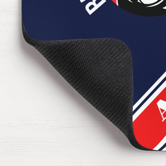 Gepersonaliseerde beste Duitse herder papa ooit Muismat (Hoek)