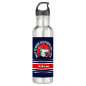 Gepersonaliseerde beste Duitse herder papa ooit Waterfles (Voorkant)