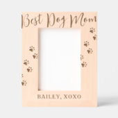 Gepersonaliseerde beste hond gegraveerde lijstjes (Voorkant)