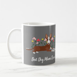 Gepersonaliseerde Beste Hond Mama Ooit Podenco Blo Koffiemok