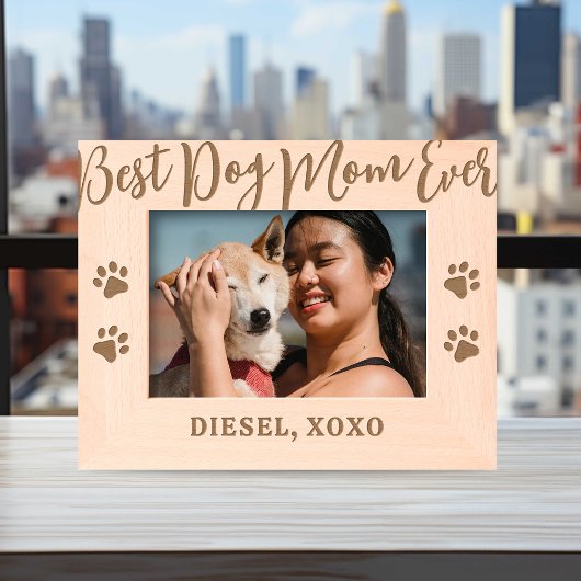 Gepersonaliseerde beste hond moeder ooit gegraveerde lijstjes