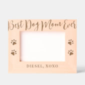 Gepersonaliseerde beste hond moeder ooit gegraveerde lijstjes (Voorkant)