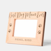 Gepersonaliseerde beste hond moeder ooit gegraveerde lijstjes (Links)