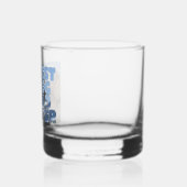 Gepersonaliseerde beste hond papa ooit whisky glas (Links)