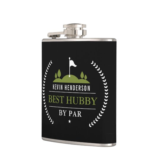 Gepersonaliseerde Beste Hubby door Par Heupfles (Links)