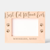 Gepersonaliseerde Beste Kat Mama Ooit Gegraveerde Lijstjes (Voorkant)