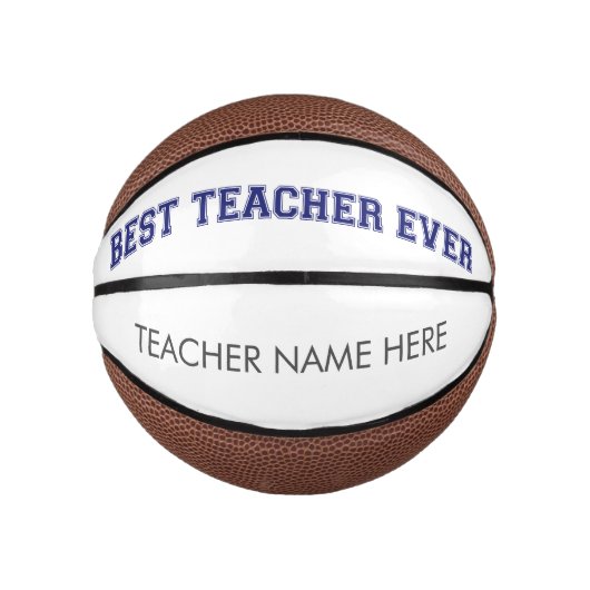 Gepersonaliseerde Beste Leraar Ooit - Gepersonalis Basketbal (Voorkant)