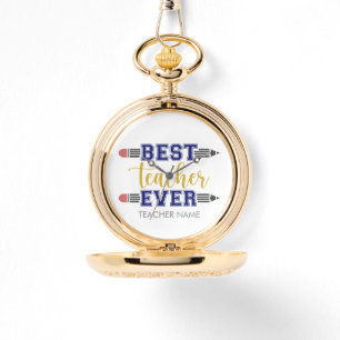 Gepersonaliseerde Beste Leraar Ooit - Gepersonalis Horloge