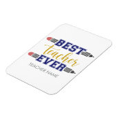 Gepersonaliseerde Beste Leraar Ooit - Gepersonalis Magneet (Linkerzijde)