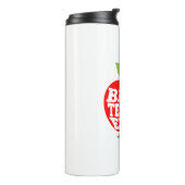 Gepersonaliseerde beste leraar ooit thermosbeker (Gedraaid links)