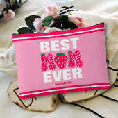 Gepersonaliseerde Beste Mam Ooit Aardbei Moederdag Etui