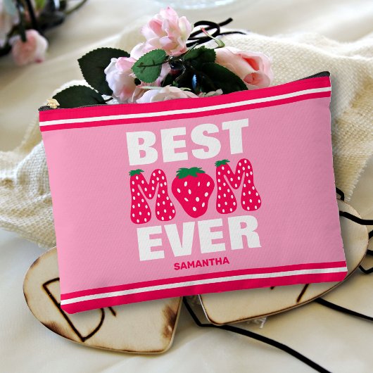 Gepersonaliseerde Beste Mam Ooit Aardbei Moederdag Etui