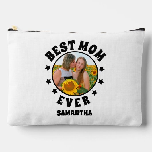 Gepersonaliseerde Beste Mam Ooit Foto Moederdag Etui (Voorkant)