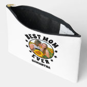 Gepersonaliseerde Beste Mam Ooit Foto Moederdag Etui (Open)