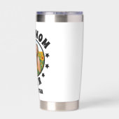 Gepersonaliseerde Beste Mam Ooit Foto Moederdag Geïsoleerde Drinkbeker (Achterkant)