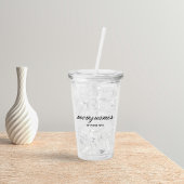 Gepersonaliseerde Beste Mam Ooit Kalligrafie Naam Acryl Drinkbeker