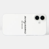 Gepersonaliseerde Beste Mam Ooit Kalligrafie Naam Case-Mate iPhone Case (Achterkant (horizontaal))