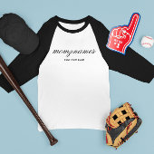 Gepersonaliseerde Beste Mam Ooit Kalligrafie Naam T-shirt