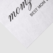 Gepersonaliseerde Beste Mam Ooit Kalligrafie Naam Tissuepapier (Detail)