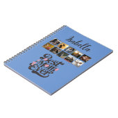 Gepersonaliseerde Beste Mam Ooit Trendy Moederdag Notitieboek (Linkerzijde)