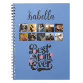 Gepersonaliseerde Beste Mam Ooit Trendy Moederdag Notitieboek (Voorkant)