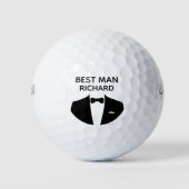 Gepersonaliseerde beste man golfballen (Voorkant)