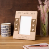 Gepersonaliseerde beste moeder harten Keepsake Gegraveerde Lijstjes (Links)