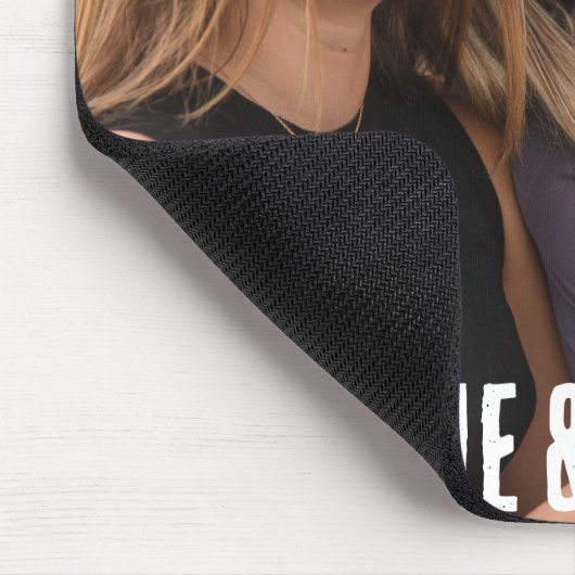 Gepersonaliseerde beste moeder ooit foto moederdag muismat (Hoek)