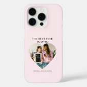 Gepersonaliseerde beste moeder ooit hartfoto Case-Mate iPhone case (Achterkant)