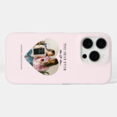 Gepersonaliseerde beste moeder ooit hartfoto Case-Mate iPhone case (Achterkant (horizontaal))