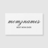 Gepersonaliseerde beste moeder ooit Moederdag (Voorkant)