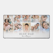 Gepersonaliseerde beste papa foto bureaumat (Voorkant)