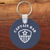 Gepersonaliseerde Beste Papa Foto Keepsake Sleutelhanger (Voorkant)