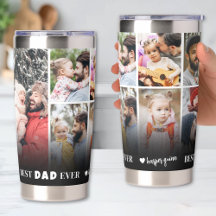 Gepersonaliseerde Beste Papa Ooit 8 Foto Collage V