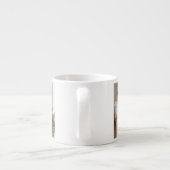 Gepersonaliseerde Beste Papa Ooit Espresso Mok Kin (Achterkant)