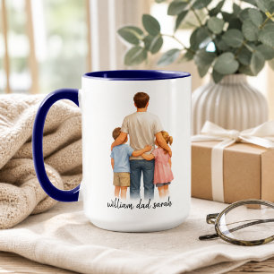 Gepersonaliseerde Beste Papa Ooit   Op maat gemaak Mok