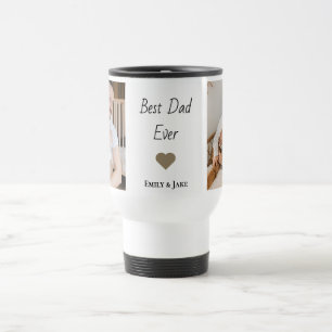 Gepersonaliseerde beste papa ooit reismok Kinder Reisbeker