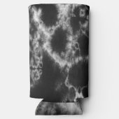 Gepersonaliseerde beste papa ooit zwart stropdas k seltzer blikjeskoeler (Achterkant)