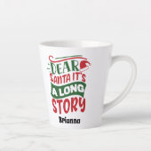 GEPERSONALISEERDE BESTE SANTA LATTE MOK (Rechts)